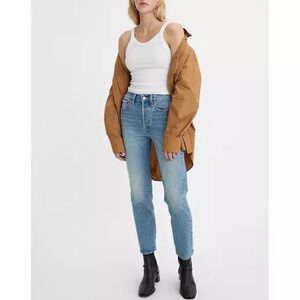 Levi's® Premium Wedgie Straight Jeans Light Wash Womens Size 25